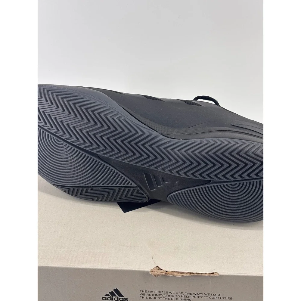 Adidas Subzone Basketball Shoes Mens 10 Womens 11 Black IH3423 Sneakers Low Top